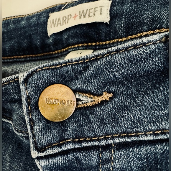 Warp & Weft JFK New York City Skinny Jeans Size 14 - Picture 10 of 16